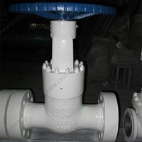 Pressure seal bonnet LC1 GOST gate valve DN100 PN400