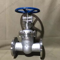 CF8 Non-rising stem  gate valve DN80 PN16