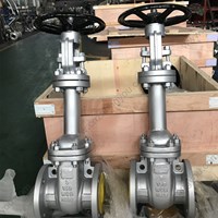 WCB extended stem gate valve 3'' 150LB