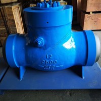 ASTM A217 WC9  swing check valve  12'' 2500LB