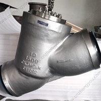 Ck3MCuN Y pattern  Check Valve 10'' 1500LB