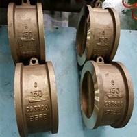 C95800 Double plate Wafer Check Valve 6'' 150LB