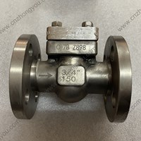 ASTM B367 C-7B  Swing  Check Valve 3/4'' 150LB