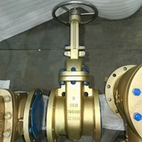 ASTM B148 C95800  gate valve 8'' 150LB