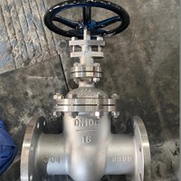 304 Non-rising stem  gate valve DN100 PN16