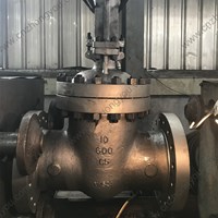 ASTM A217  C5 gate valve 10 inch  600LB