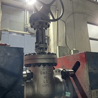 ASTM A352 LC1  gate valve DN300 PN100