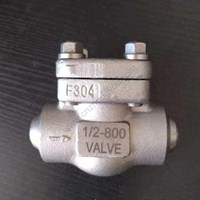 ASTM A182 F304 Check Valve 1/2'' 800LB