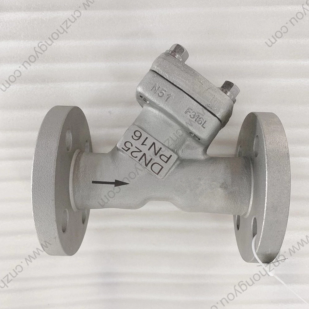Forge F316L  Y  pattern Check Valve  DN25 PN16