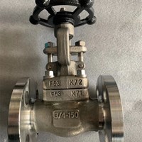 ASTM A182 F53  gate valve 0.75'' 150LB