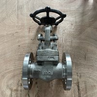 ASTM A182 F304L  gate valve 1'' 150LB