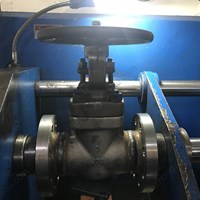 ASTM A182 F9  gate valve 3'' 600LB