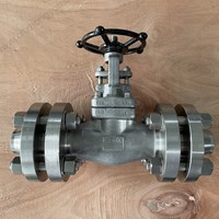 ASTM A182 F316 gate valve 1 1/ 2'' 600LB