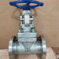 ASTM A182 F316 gate valve 1 1/ 2'' 150LB