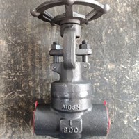 A105 Welded bonnet  gate valve 1'' 800LB