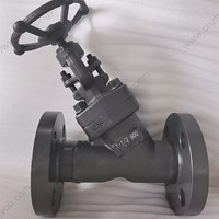 A105 Y pattern  globe  valve 1 1/2'' 600LB