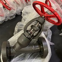 ASTM A182 F11 Y pattern globe  valve 1.5'' 1500LB