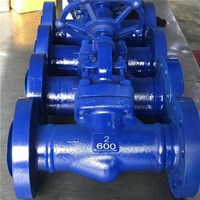 ASTM A182 F11 globe  valve 2'' 600LB