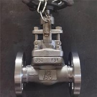 ASTM A182 F51 globe  valve  1/2'' 150LB