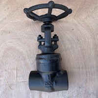 ASTM A182 F22 Welded bonnet globe  valve  1''  1500LB