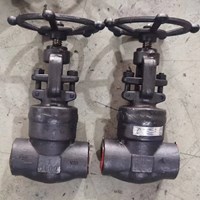 ASTM A182 F22 Welded bonnet globe  valve  1''  1500LB