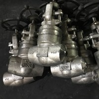 ASTM A182 F347 Welded bonnet globe  valve  1/2'' 1500LB